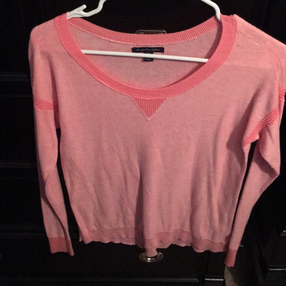 Coral sweater